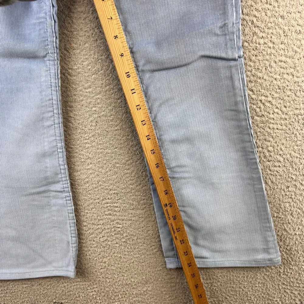 New Vintage 70s Levi's Kids Girls‎ Blue Corduroy Bell Bottom Jeans Size 11